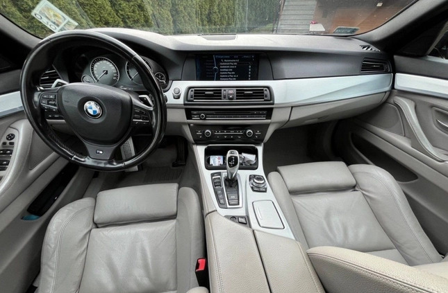 BMW Seria 5 cena 69999 przebieg: 199000, rok produkcji 2012 z Barczewo małe 596